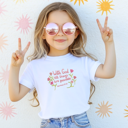 Custom Embroidered Kids T-Shirts