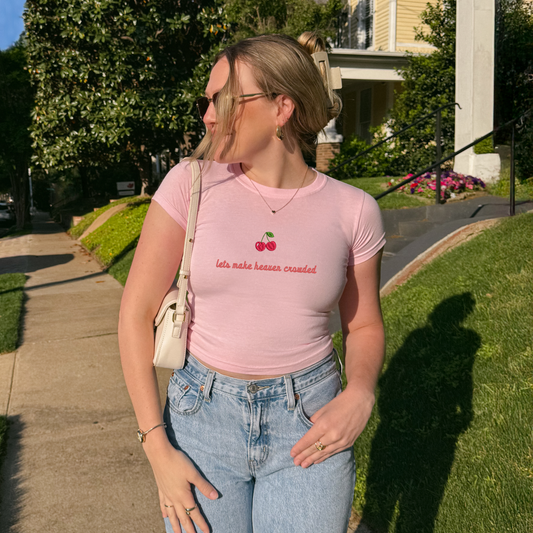 Custom Embroidered Baby Tees and Ribbed Tanks