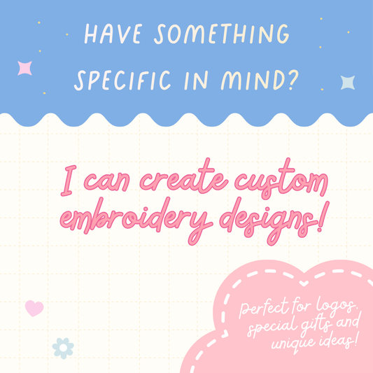 Embroidery Digitizing Request Form / Logos, Designs and more