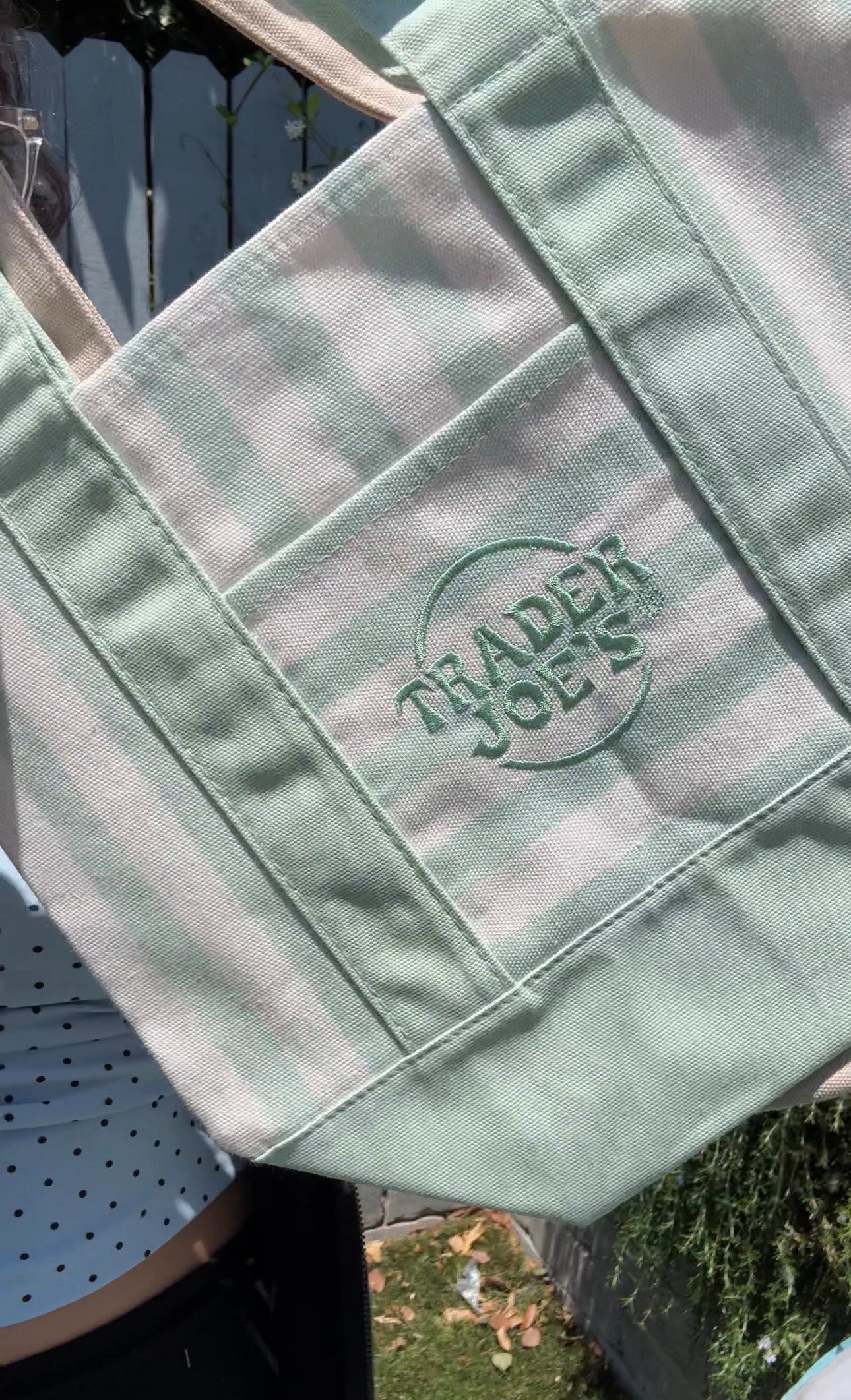 ✨ Custom Trader Joe’s Mini STRIPED Totes ✨