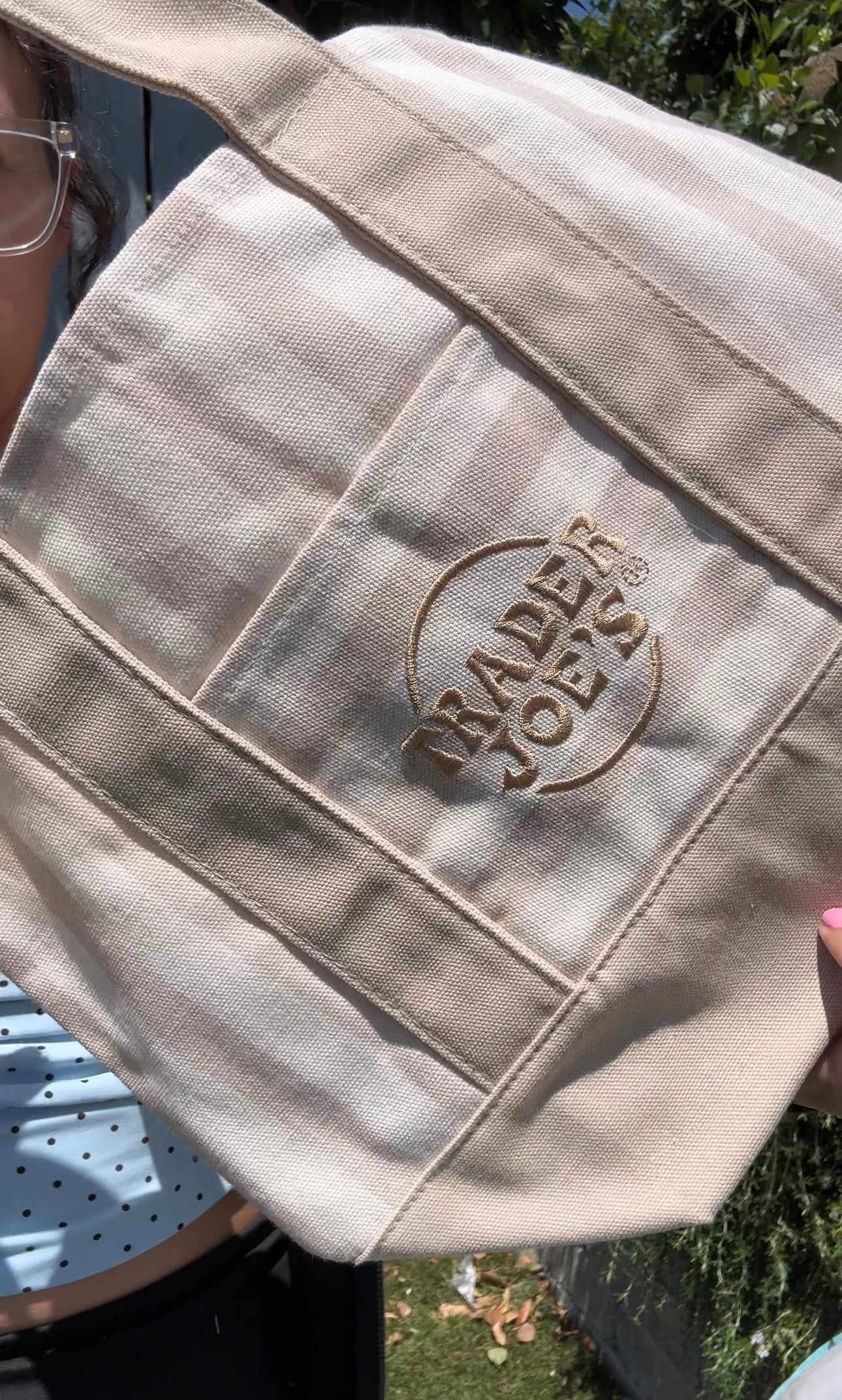 ✨ Custom Trader Joe’s Mini STRIPED Totes ✨